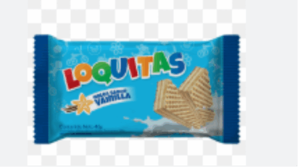 Oblea loquitas vainilla 45g